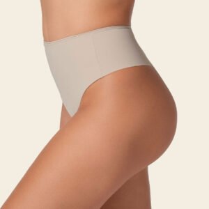 Seamless DuraFit® thong shaper with firm tummy and side compression – Style 012952. side
