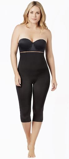 Capri Leggings With High Back Lifts and Shape the Buttocks - Image 2