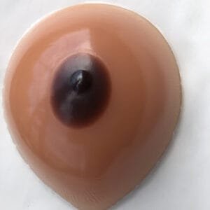 Prosthesis Silicone Cup In A Round Shape.