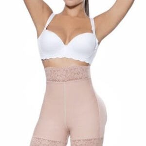 High Waist Butt Lift Panty With Zipper