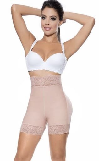 High Waist Butt Lift Panty With Zipper