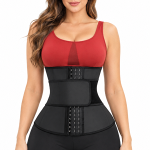 Latex Waist Trainer Long Dorso With Extra Support-Style 8296