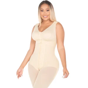 F00470 - HOURGLASS TYPE KNEE-LENGTH FAJA WITH BRA