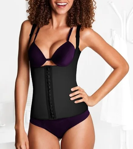 Squeem Seductive 26MV women’s open bust high compression waist trainer vest with front hooks