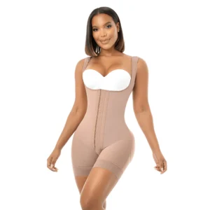 Meli’belt Style 2019 high-compression post-surgery body shaper with abdominal reinforcement and butt-lift design.