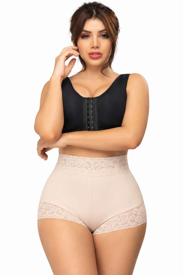 Colombian Double Butt Lifter Panty with maximum abdominal control REF S0197.