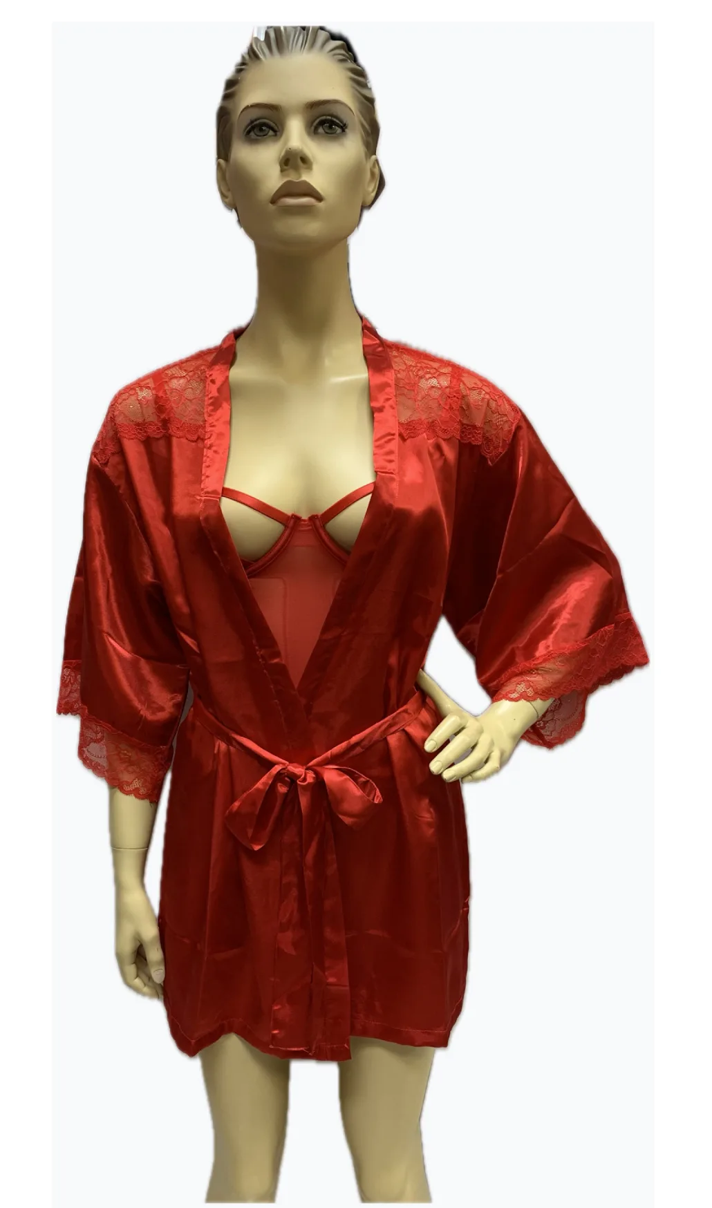 Exquisite silky robes