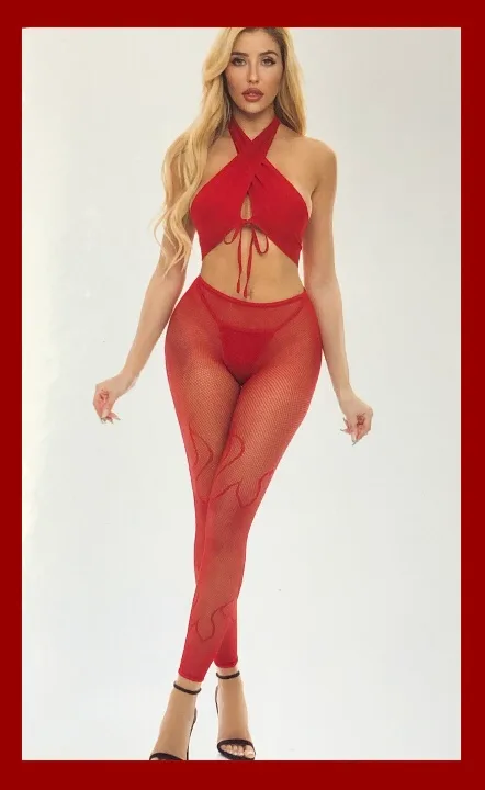 Gives you Hell 3pc Hallter Set