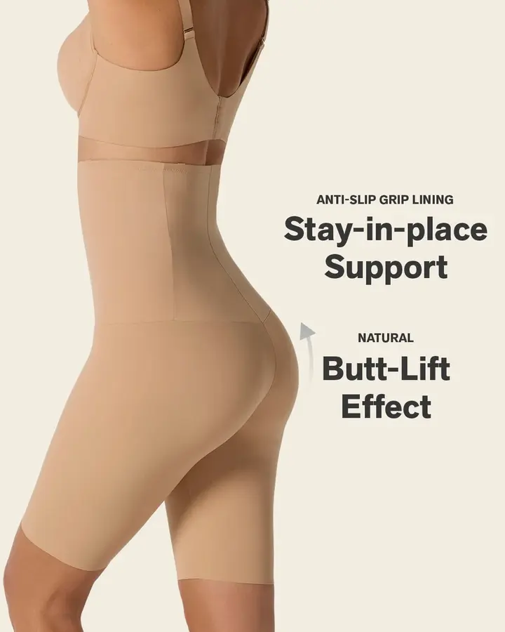 High-Waisted Firm Compression Shaper Short – Style 012940 - Image 5