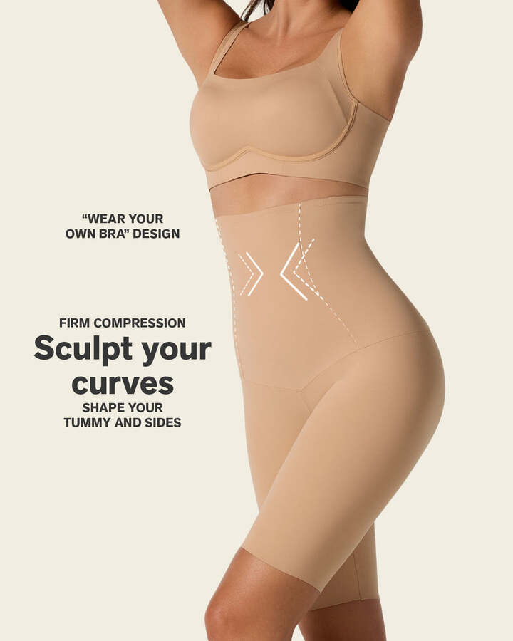 High-Waisted Firm Compression Shaper Short – Style 012940 - Image 4