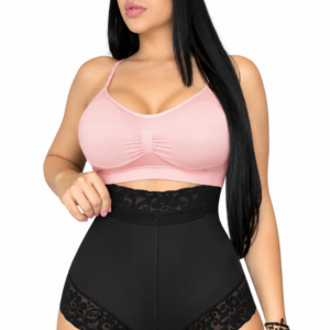 High-Waist Double Butt Lifter Panty with maximum abdominal control REF S0177.
